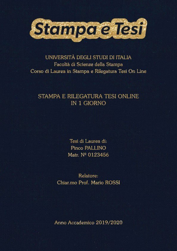 Seta Blu Oro LAYOUT 4 - Logo in Alto - Souvenir 