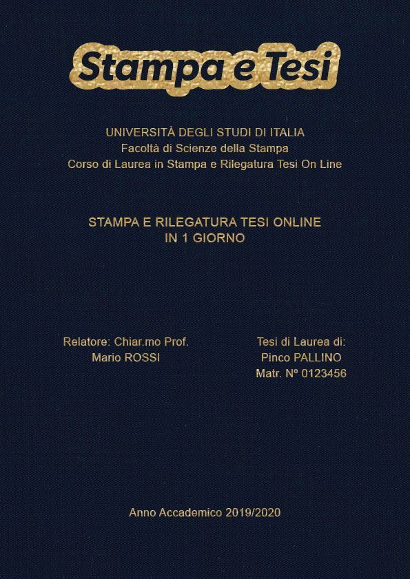 Seta Blu Oro LAYOUT 3 - Logo in Alto - Arial