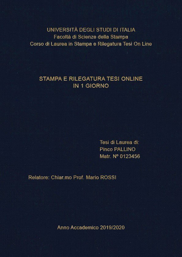 Seta Blu Oro LAYOUT 1 - Senza Logo - Arial