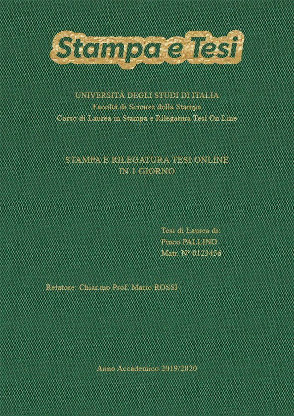 Seta Verde Oro LAYOUT 1 - Logo in Alto - Times New Roman