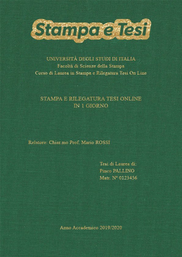 Seta Verde Oro LAYOUT 2 - Logo in Alto - Times New Roman