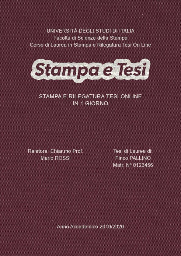 Seta Vinaccia Argento LAYOUT 3 - Logo Centrato - Arial