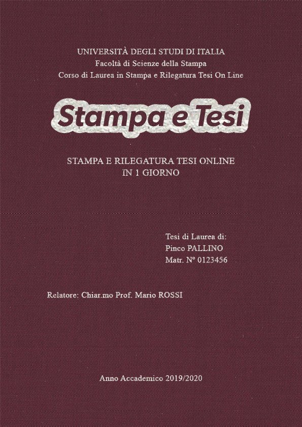 Seta Vinaccia Argento LAYOUT 1 - Logo Centrato - Times New Roman