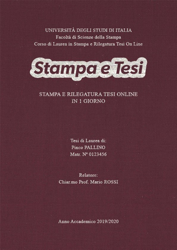 Seta Vinaccia Argento LAYOUT 4 - Logo Centrato - Times New Roman