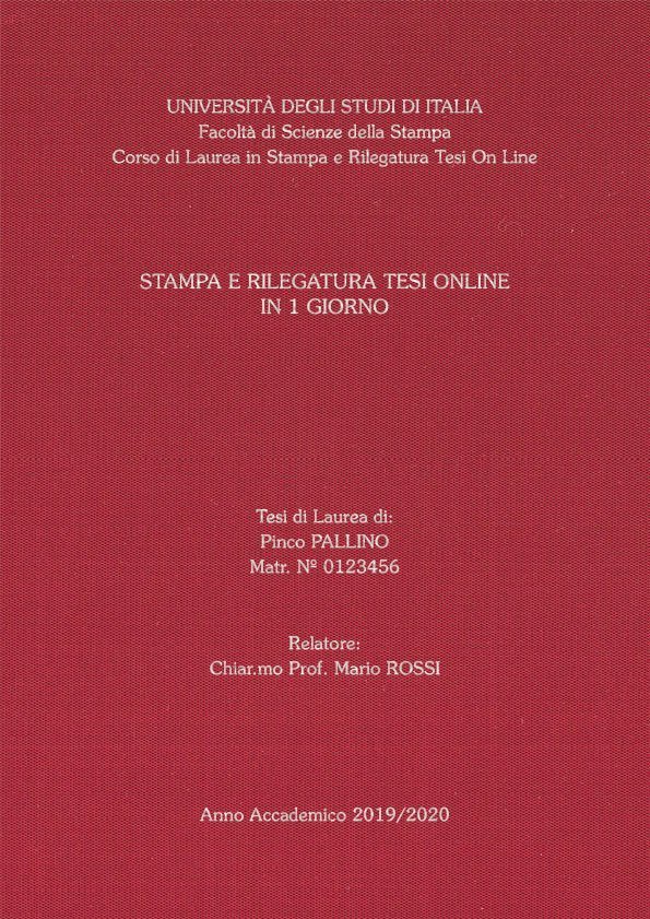 Seta Cardinale Argento LAYOUT 4 - Senza Logo - Souvenir 