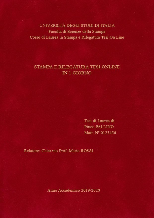 Velluto Bordeaux Oro LAYOUT 1 - Senza Logo - Times New Roman