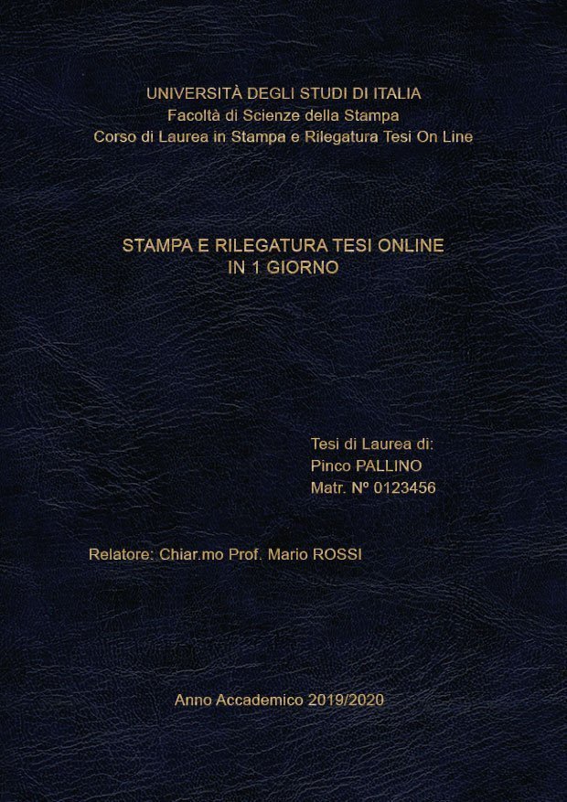 Similpelle Venata Blu Oro LAYOUT 1 - Senza Logo - Arial