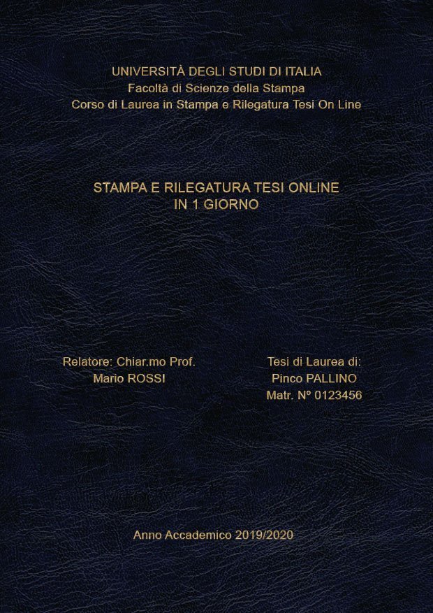 Similpelle Venata Blu Oro LAYOUT 3 - Senza Logo - Arial