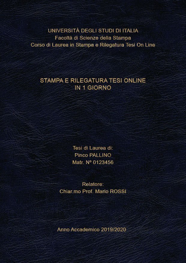 Similpelle Venata Blu Oro LAYOUT 4 - Senza Logo - Arial