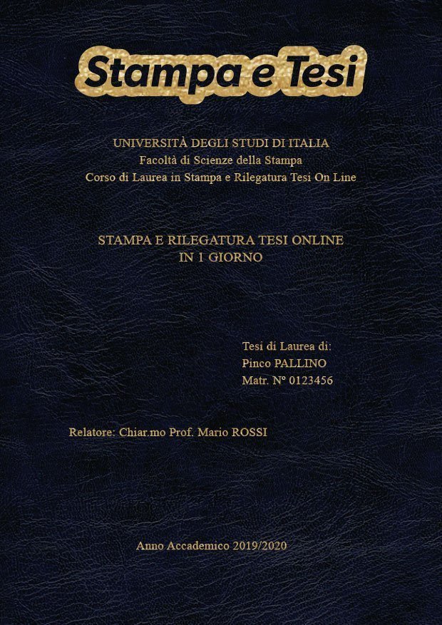 Similpelle Venata Blu Oro LAYOUT 1 - Logo in Alto - Times New Roman