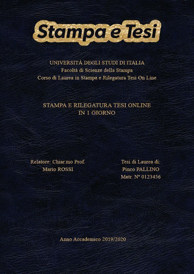 Similpelle Venata Blu Oro LAYOUT 3 - Logo in Alto - Times New Roman