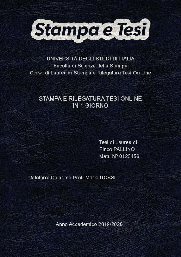 Similpelle Venata Blu Argento LAYOUT 1 - Logo in Alto - Arial