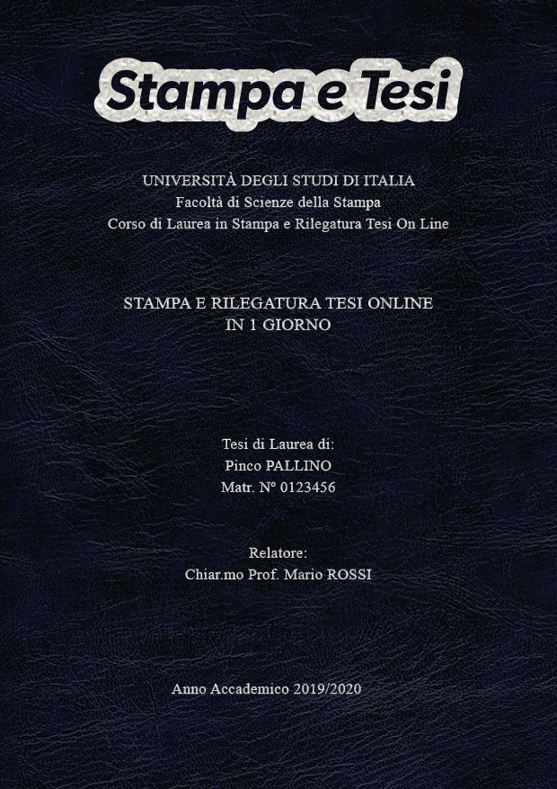 Similpelle Venata Blu Argento LAYOUT 4 - Logo in Alto - Times New Roman