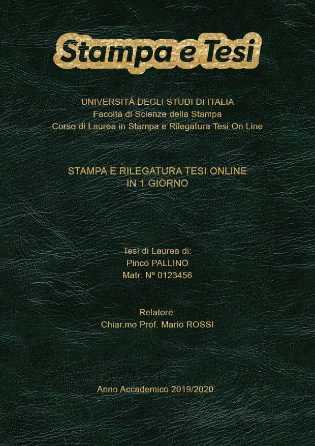 Similpelle Venata Verde Oro LAYOUT 4 - Logo in Alto - Arial