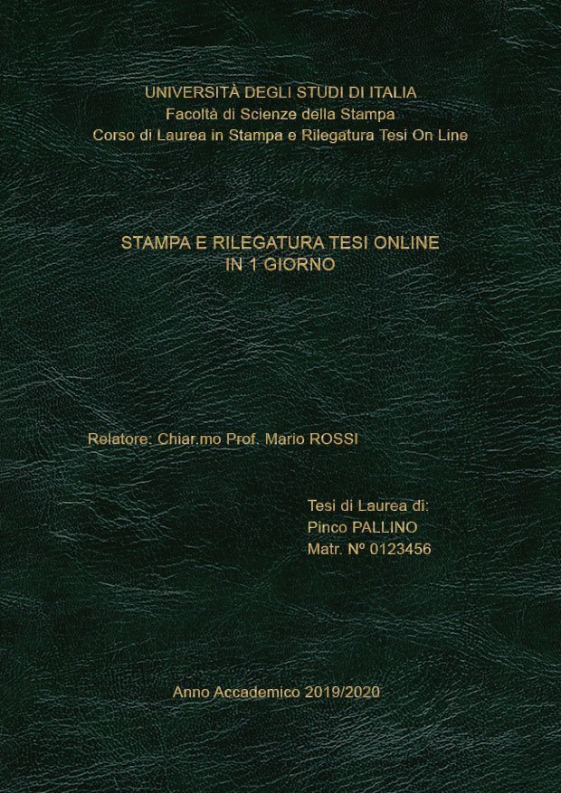 Similpelle Venata Verde Oro LAYOUT 2 - Senza Logo - Arial