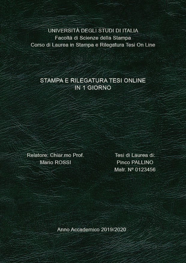 Similpelle Venata Verde Argento LAYOUT 3 - Senza Logo - Arial