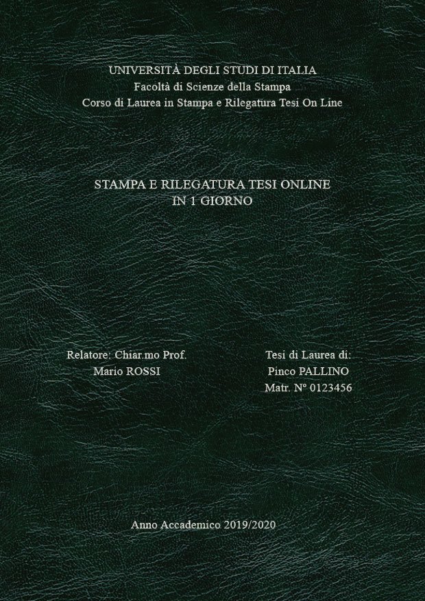 Similpelle Venata Verde Argento LAYOUT 3 - Senza Logo - Times New Roman