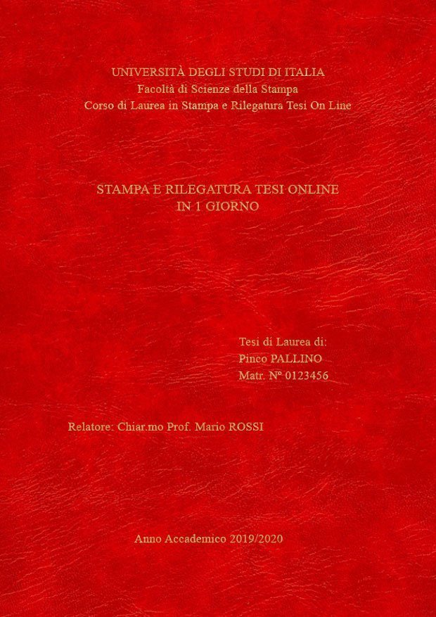 Similpelle Venata Rosso Oro LAYOUT 1 - Senza Logo - Times New Roman