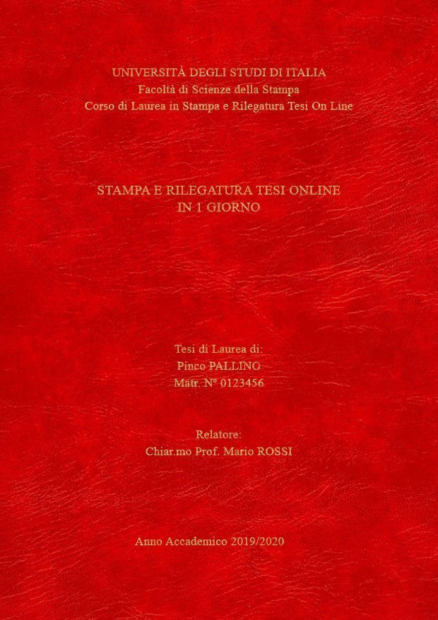 Similpelle Venata Rosso Oro LAYOUT 4 - Senza Logo - Times New Roman