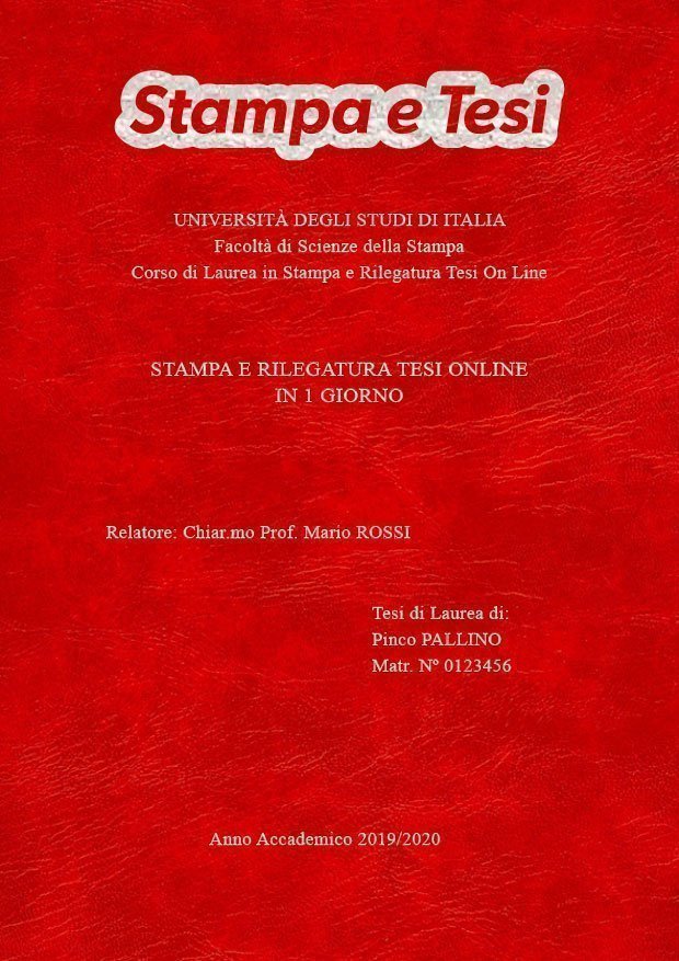 Similpelle Venata Rosso Argento LAYOUT 2 - Logo in Alto - Times New Roman