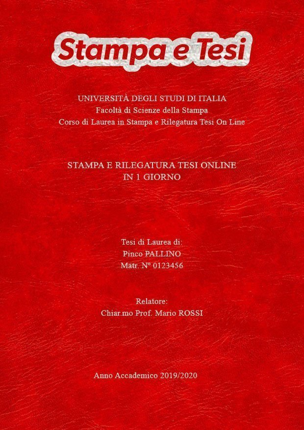 Similpelle Venata Rosso Argento LAYOUT 4 - Logo in Alto - Times New Roman