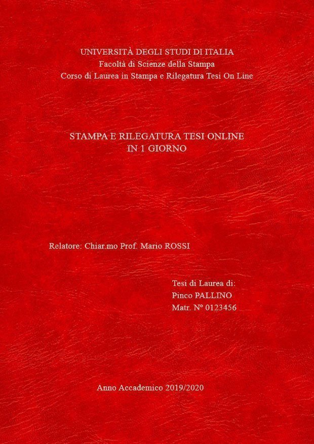 Similpelle Venata Rosso Argento LAYOUT 2 - Senza Logo - Times New Roman