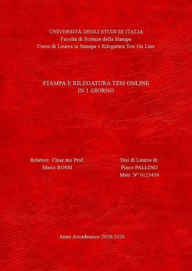 Similpelle Venata Rosso Argento LAYOUT 3 - Senza Logo - Times New Roman