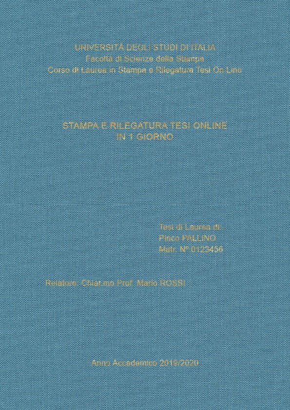 Tela Celeste Oro LAYOUT 1 - Senza Logo - Arial