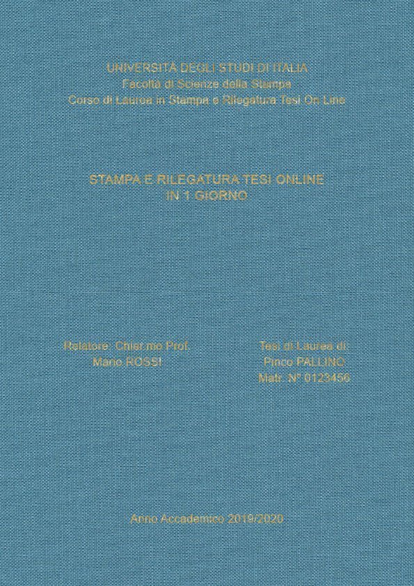 Tela Celeste Oro LAYOUT 3 - Senza Logo - Arial