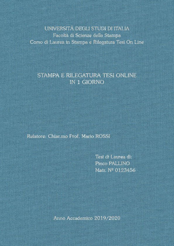 Tela Celeste Argento LAYOUT 2 - Senza Logo - Souvenir