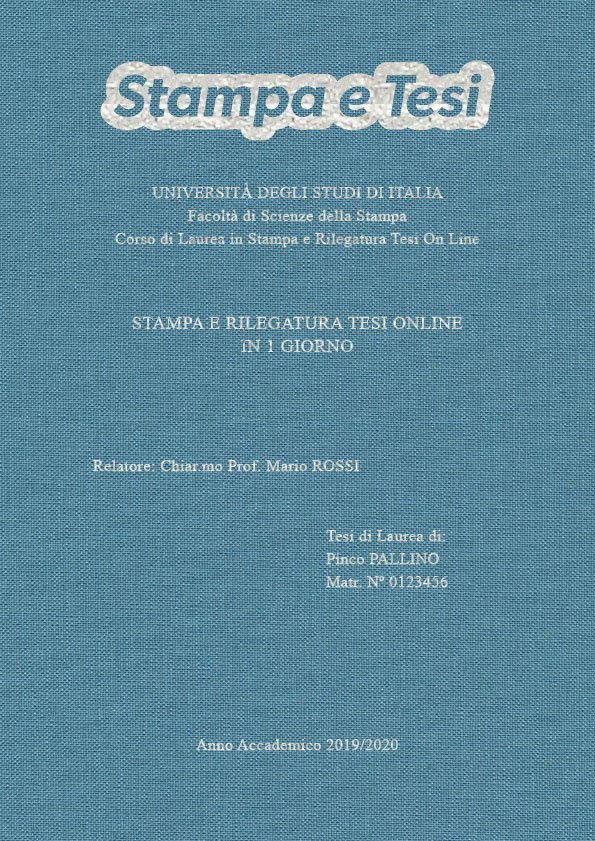 Tela Celeste Argento LAYOUT 2 - Logo in Alto - Times New Roman