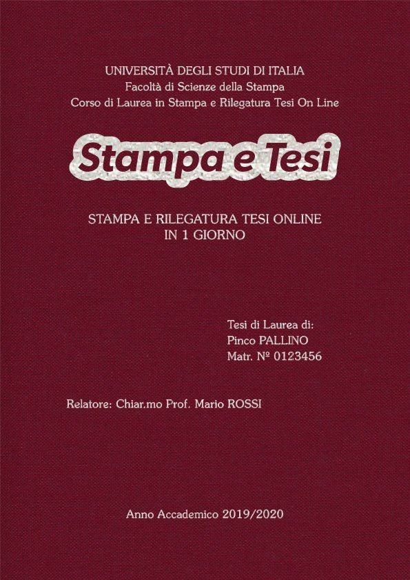 Tela Bordeaux Argento