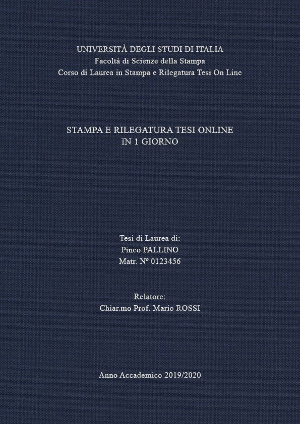 Tela Blu Argento LAYOUT 4 - Senza Logo - Times New Roman