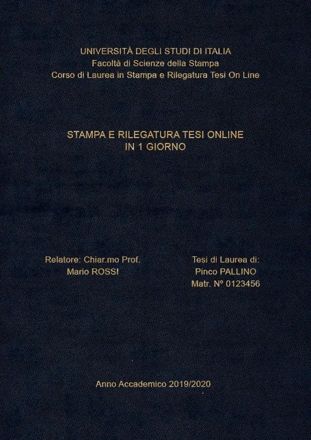 Similpelle Blu Oro LAYOUT 3 - Senza Logo - Arial