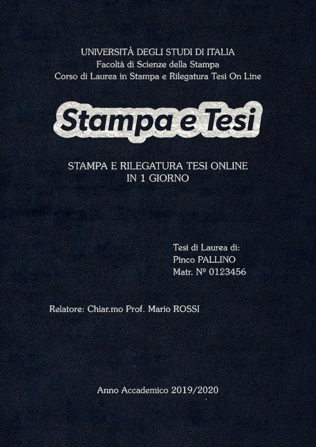 Similpelle Blu Argento