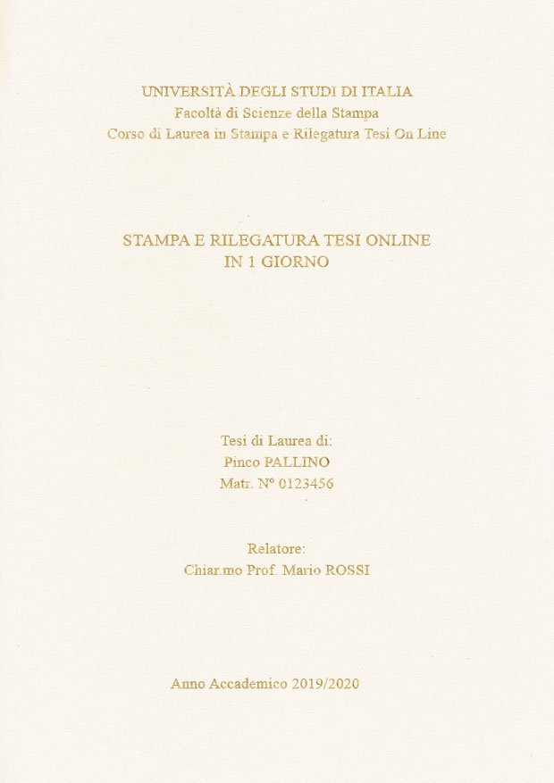Similpelle Bianco Oro LAYOUT 4 - Senza Logo - Times New Roman