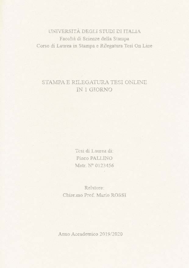 Similpelle Bianco Argento LAYOUT 4 - Senza Logo - Times New Roman