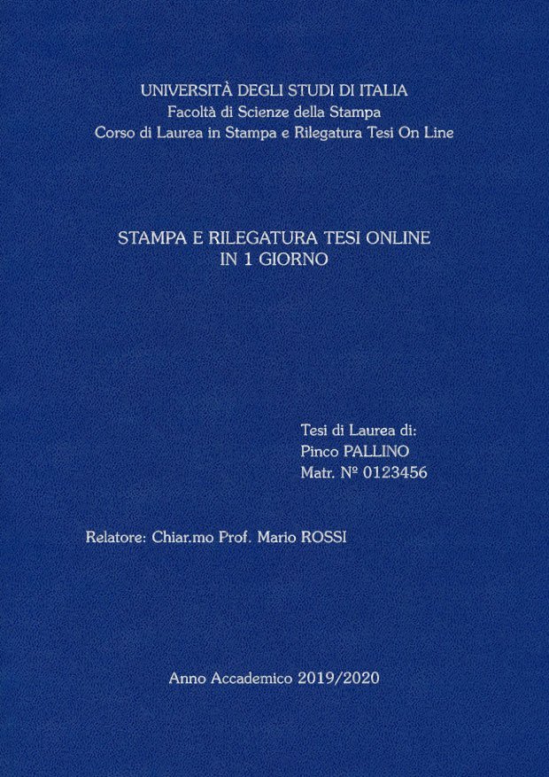 Similpelle Blu Chiaro Argento LAYOUT 1 - Senza Logo - Souvenir