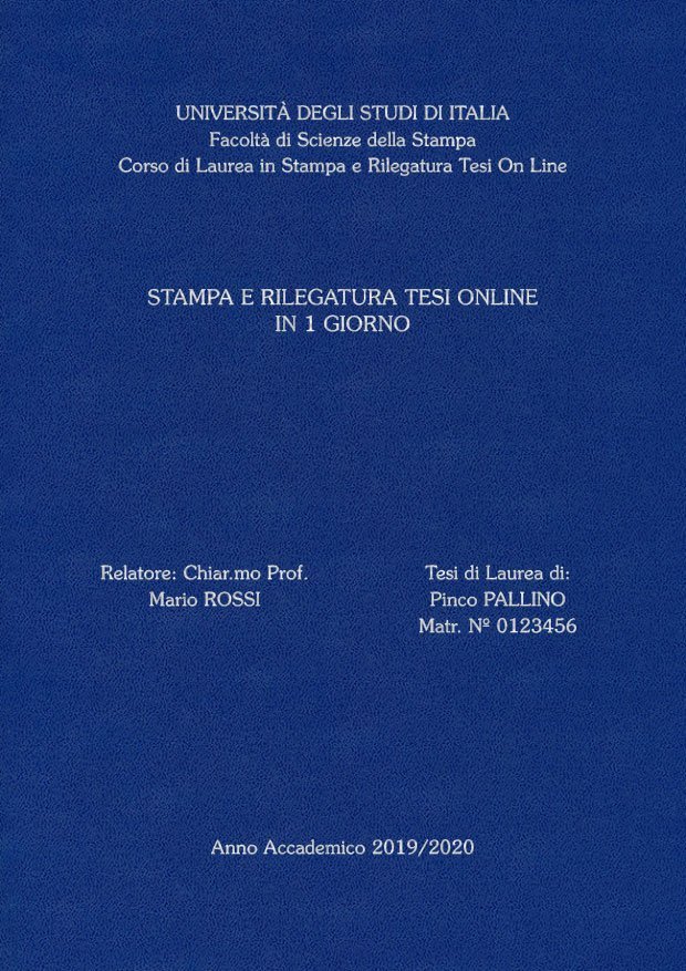 Similpelle Blu Chiaro Argento LAYOUT 3 - Senza Logo - Souvenir 