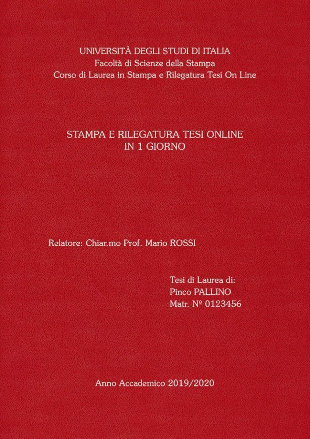 Similpelle Bordeaux Argento LAYOUT 2 - Senza Logo - Souvenir