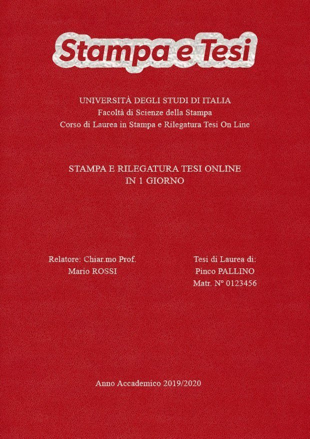 Similpelle Bordeaux Argento LAYOUT 3 - Logo in Alto - Times New Roman