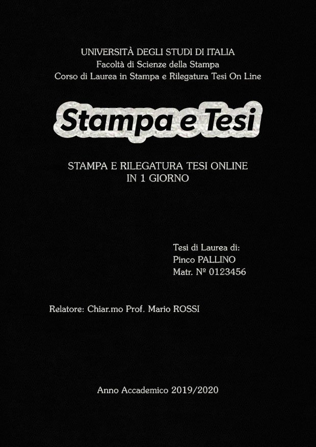 Similpelle Nero Argento