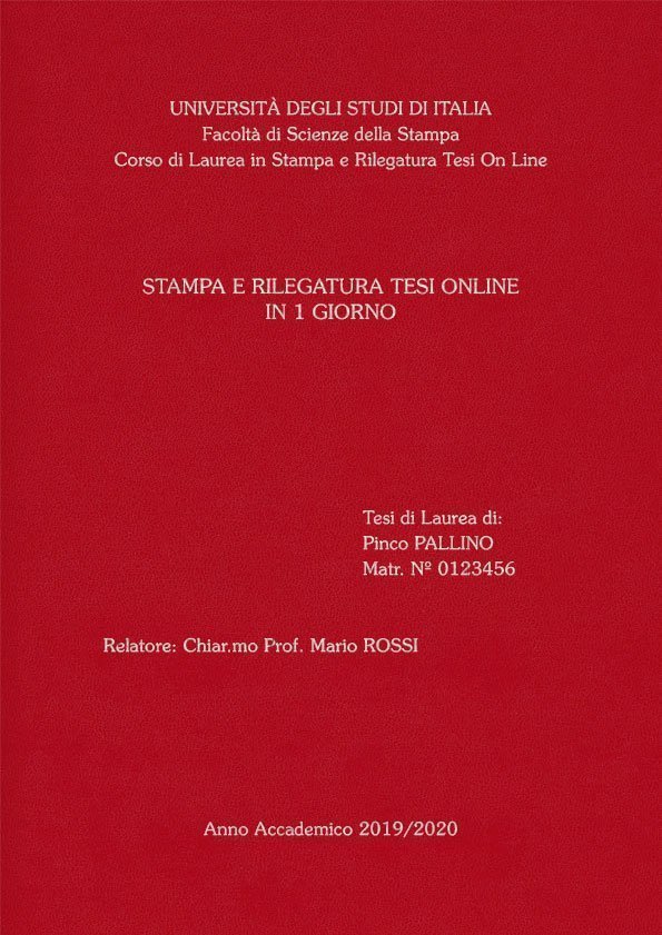 Similpelle Rosso Argento LAYOUT 1 - Senza Logo - Souvenir