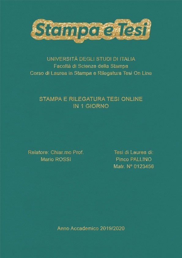 Similpelle Verde Acqua Oro LAYOUT 3 - Logo in Alto - Arial