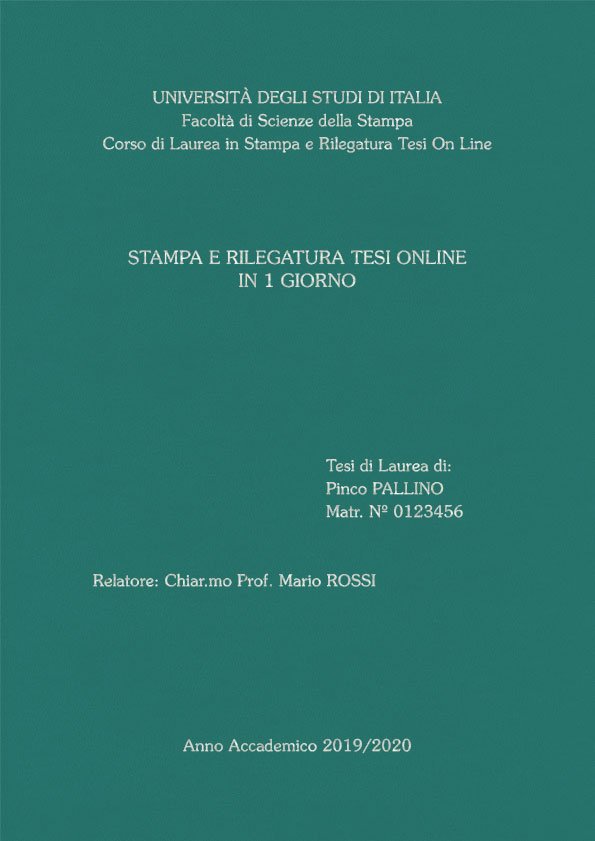 Similpelle Verde Acqua Argento LAYOUT 1 - Senza Logo - Souvenir