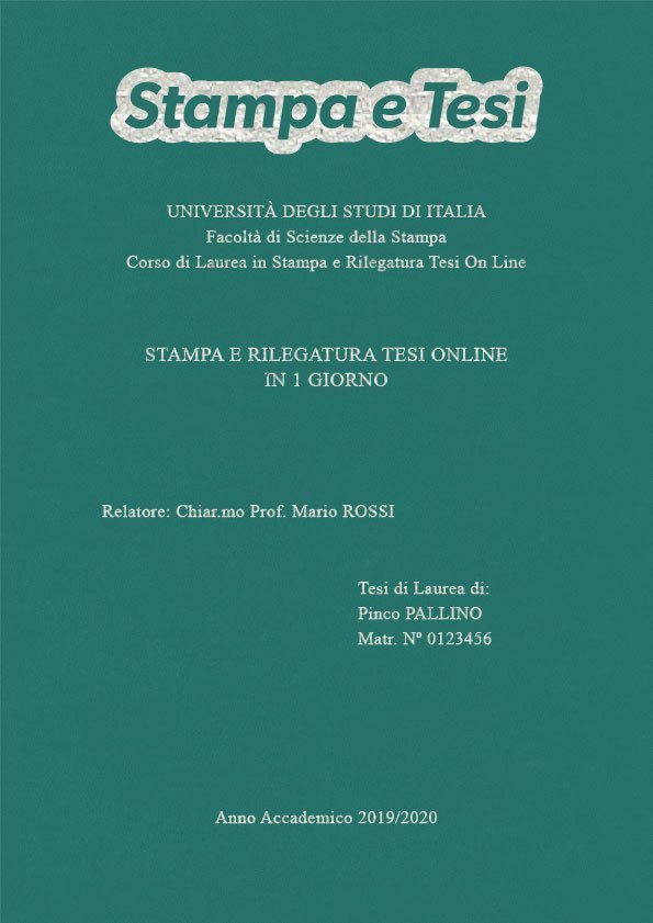Similpelle Verde Acqua Argento LAYOUT 2 - Logo in Alto - Times New Roman