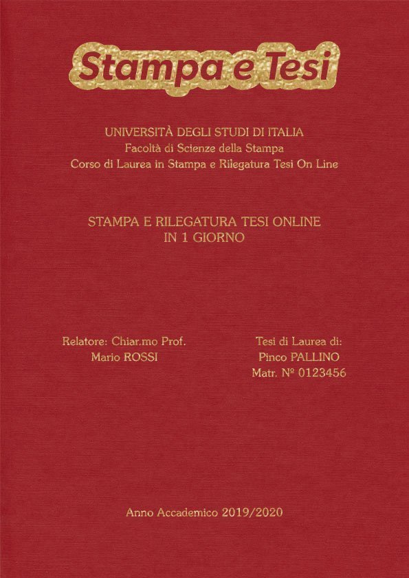 Similtela Rosso Oro LAYOUT 3 - Logo in Alto - Souvenir 