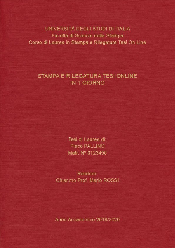 Similtela Rosso Oro LAYOUT 4 - Senza Logo - Arial