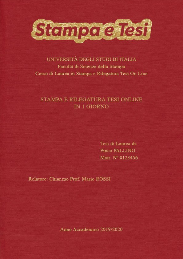 Similtela Rosso Oro LAYOUT 1 - Logo in Alto - Times New Roman