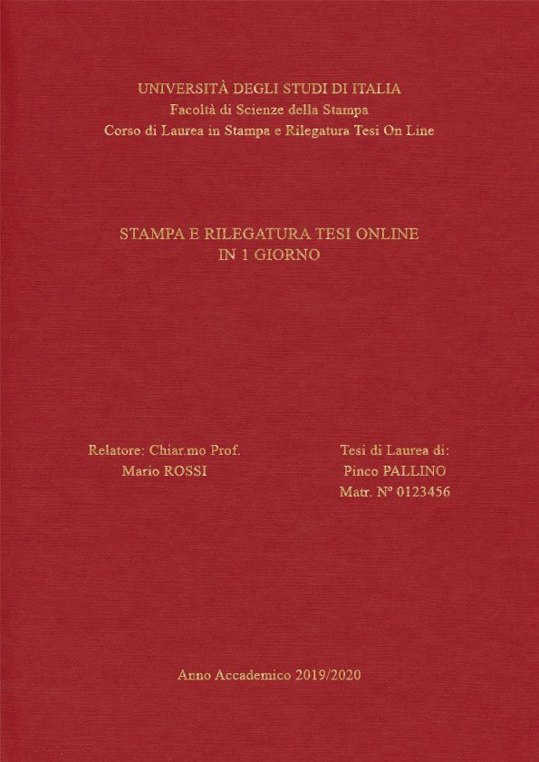 Similtela Rosso Oro LAYOUT 3 - Senza Logo - Times New Roman